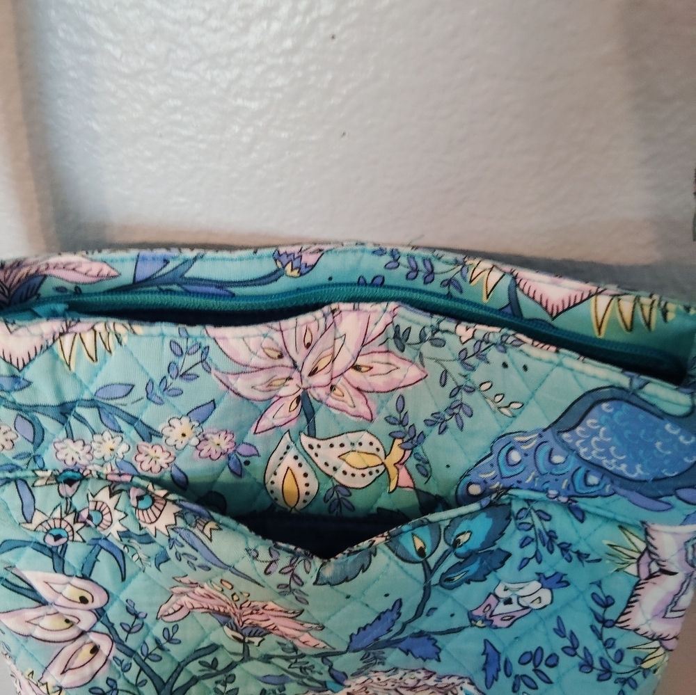 Vera Bradley 2 Piece Purse Wallet Set Floral Crossbody - Picture 7 of 16